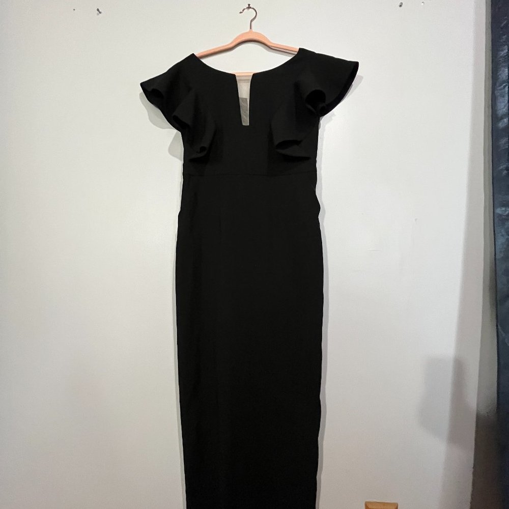 Brand New with Tags - Few Moda Black Geisha Flutter-Sleeve Dress